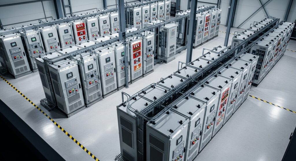 Adana Çimento Fabrikası Kontrol Panoları